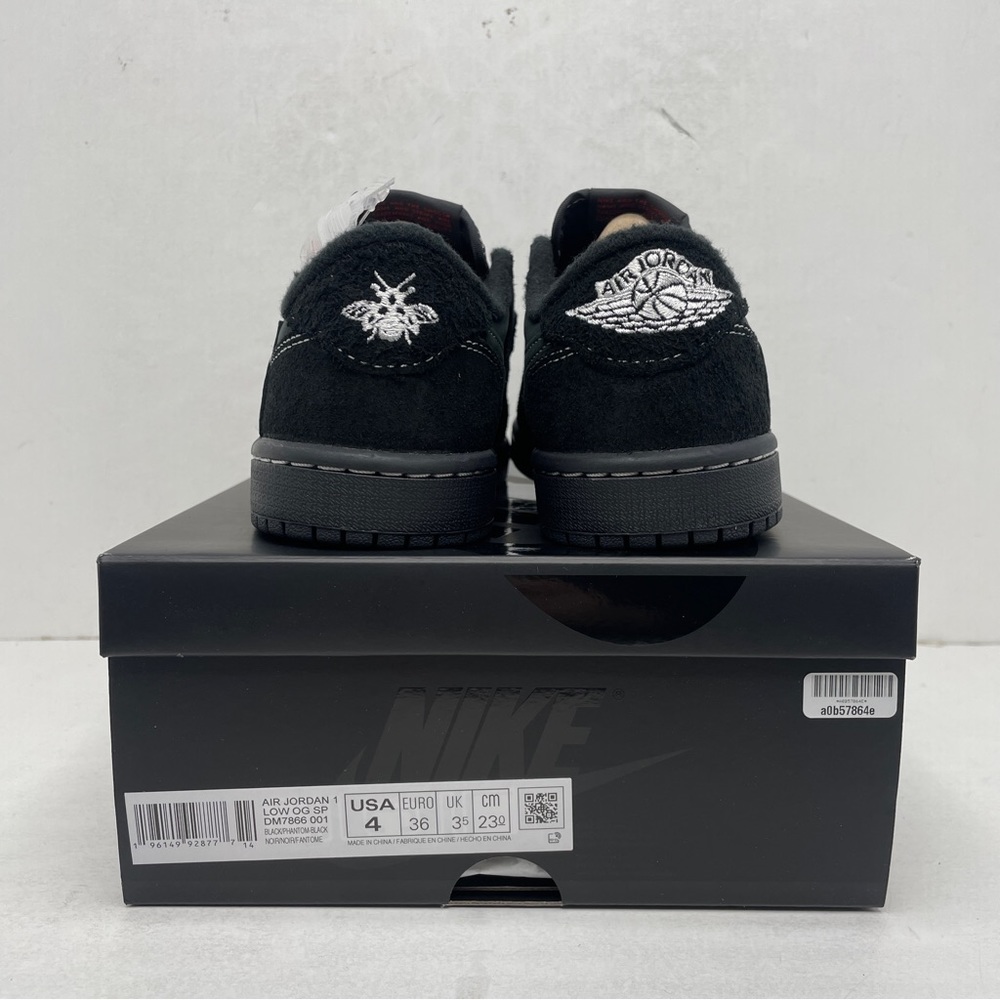 Nike Air Jordan 1 Retro Low SP Travis Scott SP “Black Phantom” 2023 - Picture 4 of 4